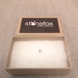 OPAL tripod 14k gold earring, pairs with Bluboho earrings